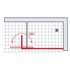 Schulte Walk-In Dusche Toura 80 X 200 Cm Mit Beweglichem Element 40 Cm -Dusch Raum 060991060762 2053 060762 6