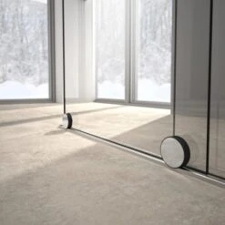 Hüppe Xtensa Pure Walk In Gleittür 1-teilig Linksbefestigung 160-180 Cm X 200 Cm 17 Hüppe Xtensa Pure Walk In Gleittür 1-teilig Linksbefestigung 160-180 Cm X 200 Cm -Dusch Raum 159157 XtensaRollenaussen 1