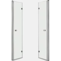 Falt-Eckdusche Ruga Verchromt -Dusch Raum 22788 2137 falt eckusche 2