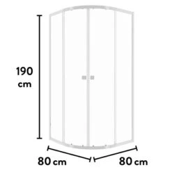 Baliv Duschkabine DUK-80.20R 80 Cm X 80 Cm Chrom 19 Baliv Duschkabine DUK-80.20R 80 Cm X 80 Cm Chrom -Dusch Raum 250312107720 VM01 190221 L