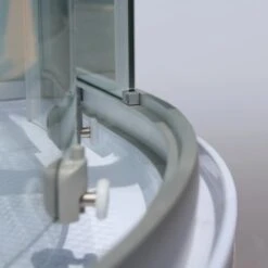 Schulte Komplettduschkabine Kreta II Alu-Natur Hellgrün 89x89x202 Cm -Dusch Raum 32020 2053 4060991009747 8