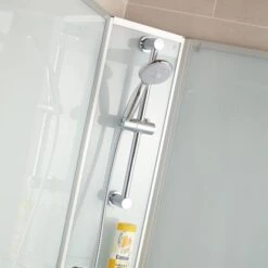 Schulte Komplettduschkabine Korfu II Mit Boiler Pumpe Alu-Natur Hellgrün -Dusch Raum 32020 2053 4060991009983 8 1