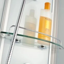 Schulte Komplettduschkabine Korfu II Mit Boiler Pumpe Alu-Natur Hellgrün -Dusch Raum 32020 2053 4060991009983 9 1