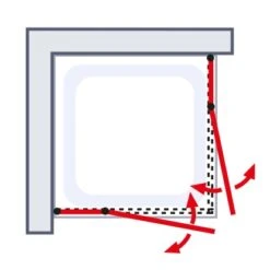 Schulte Eckeinstieg Youngline Chromoptik Depoli Light 192 Cm X 90 Cm X 90 Cm 15 Schulte Eckeinstieg Youngline Chromoptik Depoli Light 192 Cm X 90 Cm X 90 Cm -Dusch Raum 4037563122548 6