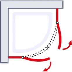 Schulte Runddusche Alexa Style 2.0 Echtglas 4-tlg. Alu-Natur 90 Cm X 90 Cm 7 Schulte Runddusche Alexa Style 2.0 Echtglas 4-tlg. Alu-Natur 90 Cm X 90 Cm -Dusch Raum 4060991019685 2053 6