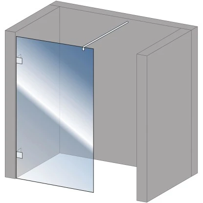 Schulte Alexa Style 2.0 Duschwand Walk In Loft 2-teilig BlackStyle 120 X 200cm 5 Schulte Alexa Style 2.0 Duschwand Walk In Loft 2-teilig BlackStyle 120 X 200cm – Bild 5