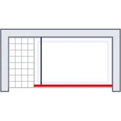 Schulte Walk In Frontteil Alexa Style 2.0 Dekor Frame Mattschwarz 200 X 90 Cm -Dusch Raum 4060991070884 2053 4