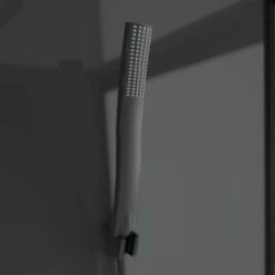 Schulte ExpressPlus Komplettdusche-Schiebetür Bali Mattschwarz 215 Cm X 115 Cm -Dusch Raum 4060991074998 2053 CU 04