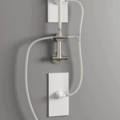 Schulte ExpressPlus Komplettdusche-Schiebetür Bali Mattschwarz 215 Cm X 115 Cm -Dusch Raum 4060991074998 2053 CU 08