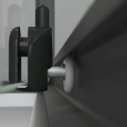 Schulte ExpressPlus Komplettdusche-Schiebetür Bali Mattschwarz 215 Cm X 115 Cm -Dusch Raum 4060991074998 2053 CU 11