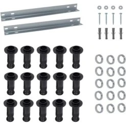 Schulte Montageset Duschwanne DWM-Tec (bis Längste Seite: 120 Cm)