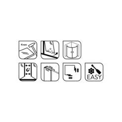 Baliv Duschkabine DUK-80.20R 80 Cm X 80 Cm Chrom 17 Baliv Duschkabine DUK-80.20R 80 Cm X 80 Cm Chrom -Dusch Raum 4250312107720 WEB02 270521