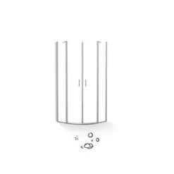 Baliv Duschkabine DUK-90.50R 90 Cm X 90 Cm Chrom -Dusch Raum 4250312107805 S03 080720 L