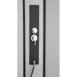 Sanotechnik Komplettduschkabine Sky 1 CL73 Schwarz -Dusch Raum 447529 4633 4