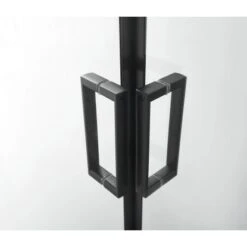 Sanotechnik Komplettduschkabine Sky 3 CL75 Schwarz -Dusch Raum 447532 4633 9