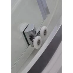 Sanotechnik Runddusche Elite Chrom 80 Cm X 80 Cm X 195 Cm Radius 55 Cm -Dusch Raum 769147 4633 4