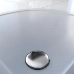 Aurlane Duschtasse "Pure" 90 X 90 Rund Weiß -Dusch Raum 8080731 4018 FAC374 5