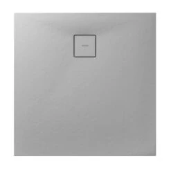 Breuer Quadratduschwanne Modern Line Steinoptik 90 X 90 Cm Steingrau