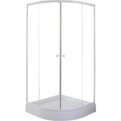 Sanotechnik Rundduschen-Set 195 Cm X 90 Cm X 90 Cm Weiß 1 Sanotechnik Rundduschen-Set 195 Cm X 90 Cm X 90 Cm Weiß