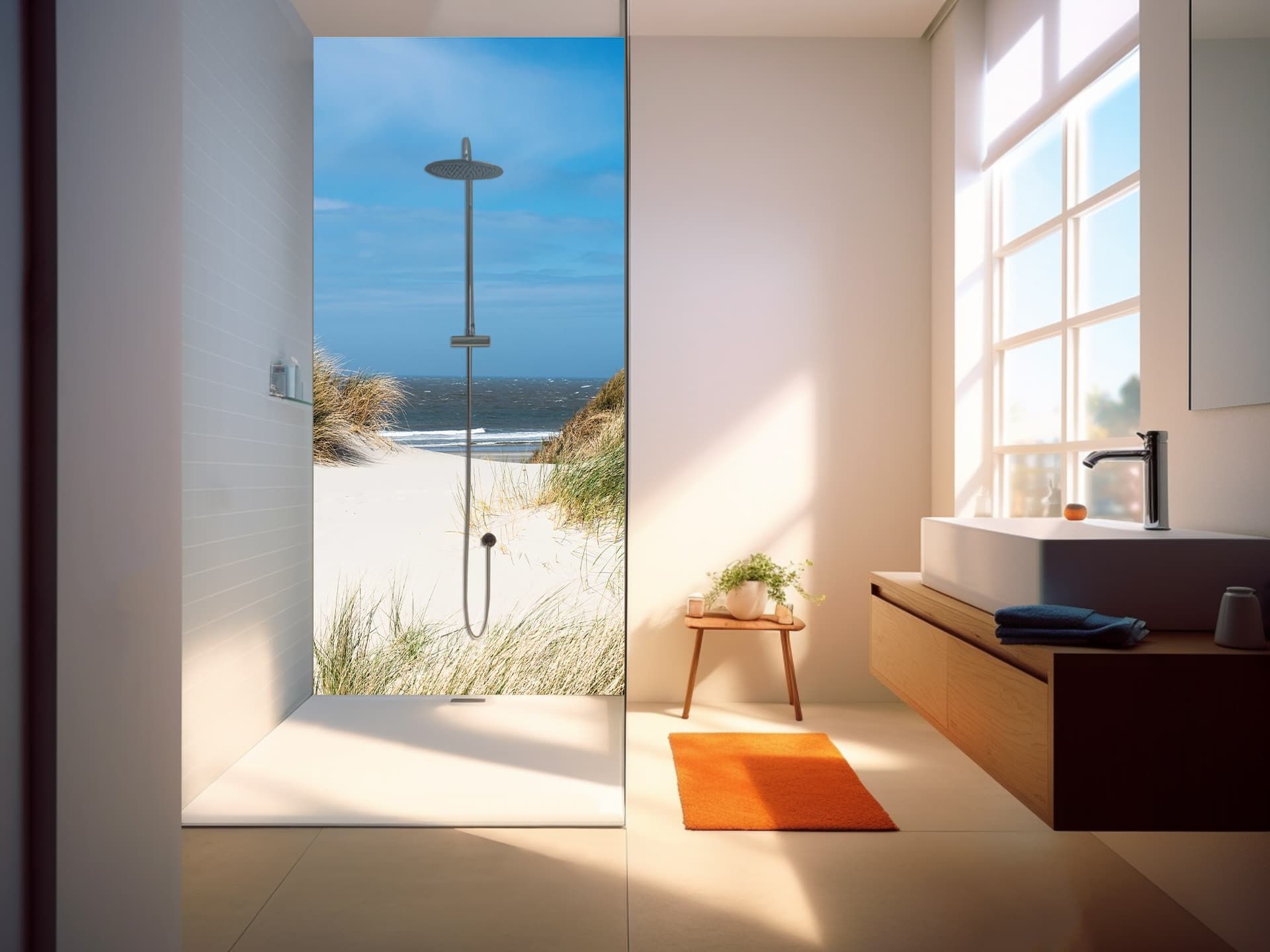 Dusch Raum -Dusch Raum duschrueckwand nordsee 30213
